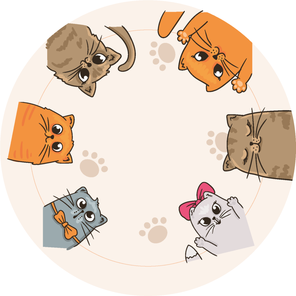 Cat circle